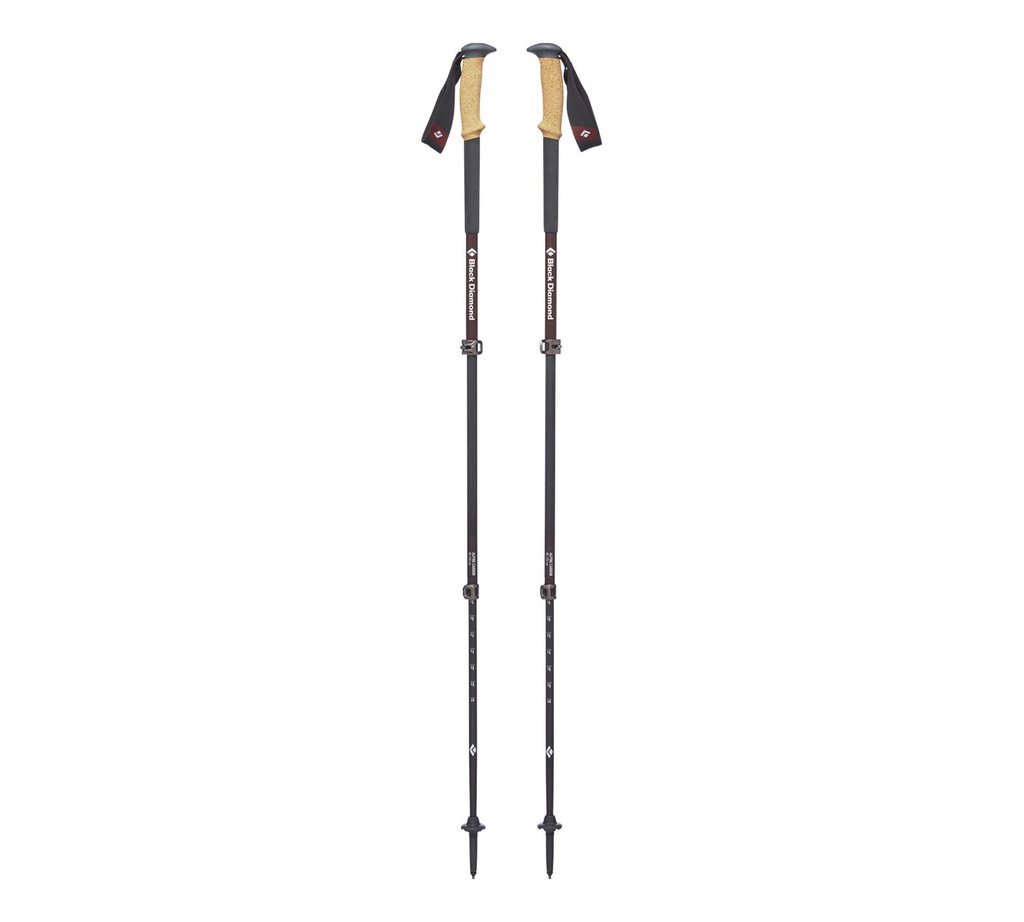 BD W ALPINE CARBON CORK POLES Rhone - Pair