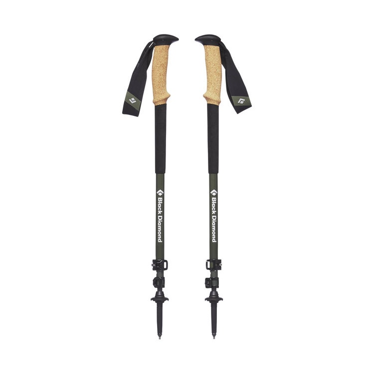 BD ALPINE CARBON CORK POLES Tundra - Pair