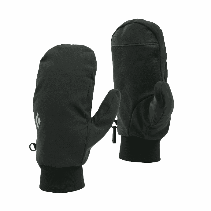 BD MIDWEIGHT SOFTSHELL MITTS Smoke XS