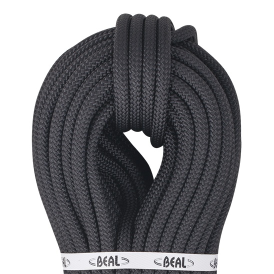 BEAL INTERVENTION STATIC ROPE 10.5mm Black