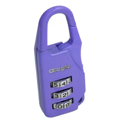 GIDGITZ TRAVEL LOCK SMALL COMBO