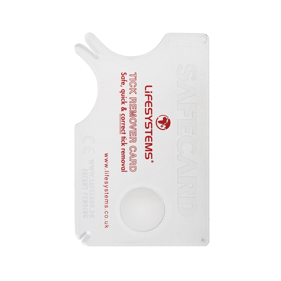 LIFE SYSTEMS TICK REMOVER CARD