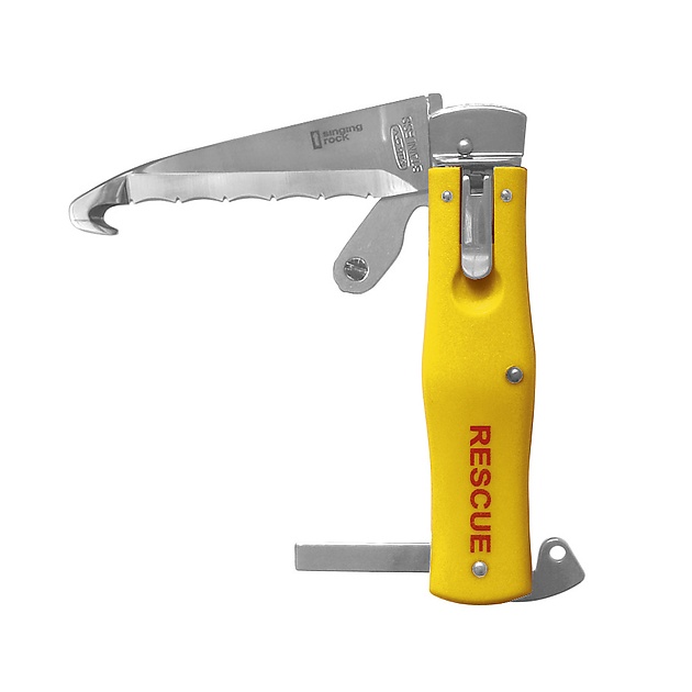 SINGING ROCK RESCUE KNIFE YELLOW