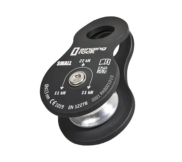SINGING ROCK SMALL PULLEY Black