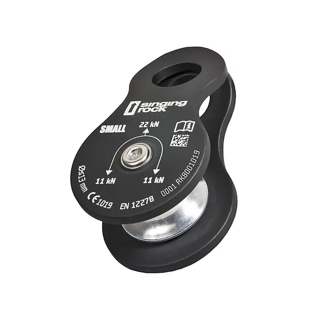 SINGING ROCK SMALL PULLEY Black