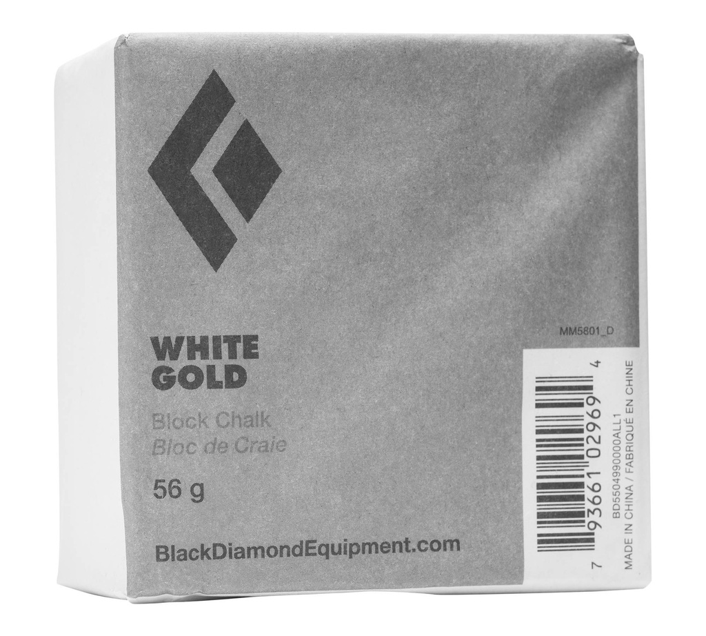 BD WHITE GOLD BLOCK CHALK 56g Singles