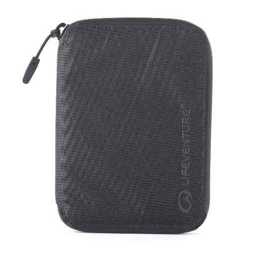 [68785] LIFE VENTURE X-PAC RFID MINI TRAVEL WALLET BLK