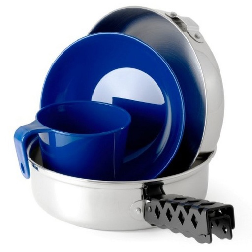 [GSI68125] GSI GLACIER SS MESS KIT COOK SET