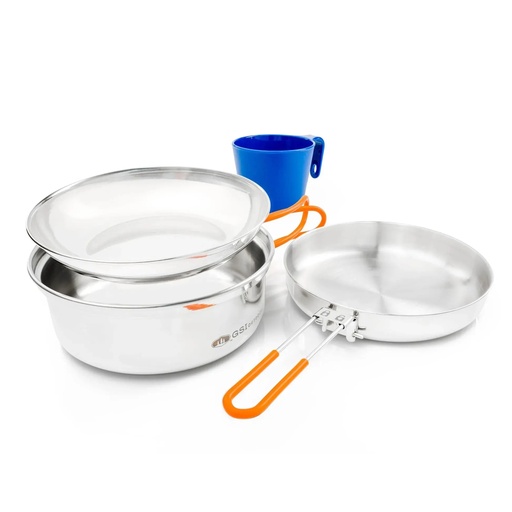 [GSI68125] GSI GLACIER SS MESS KIT COOK SET
