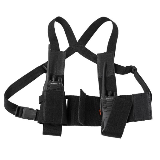 [SA09D] SECUREM UNIVERSAL RADIO CHEST HARNESS DOUBLE
