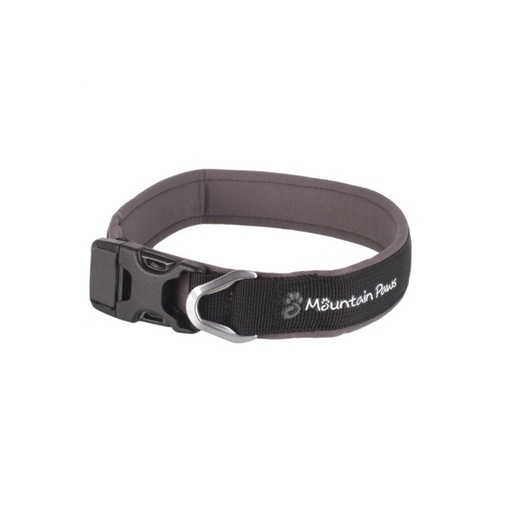 MOUNTAIN PAWS DOG COLLAR Black