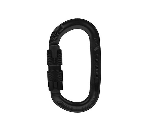 [K0122BB06] SINGING ROCK OXY TWISTLOCK Carabiner Black